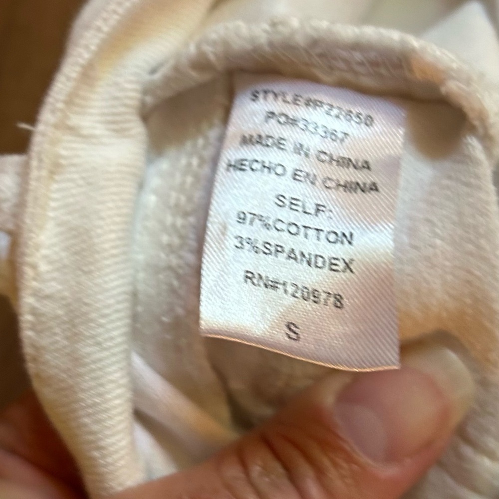 Bell bottoms, Sz S, Entro white denim, white jeans, see pics for measurements - Picture 8 of 8